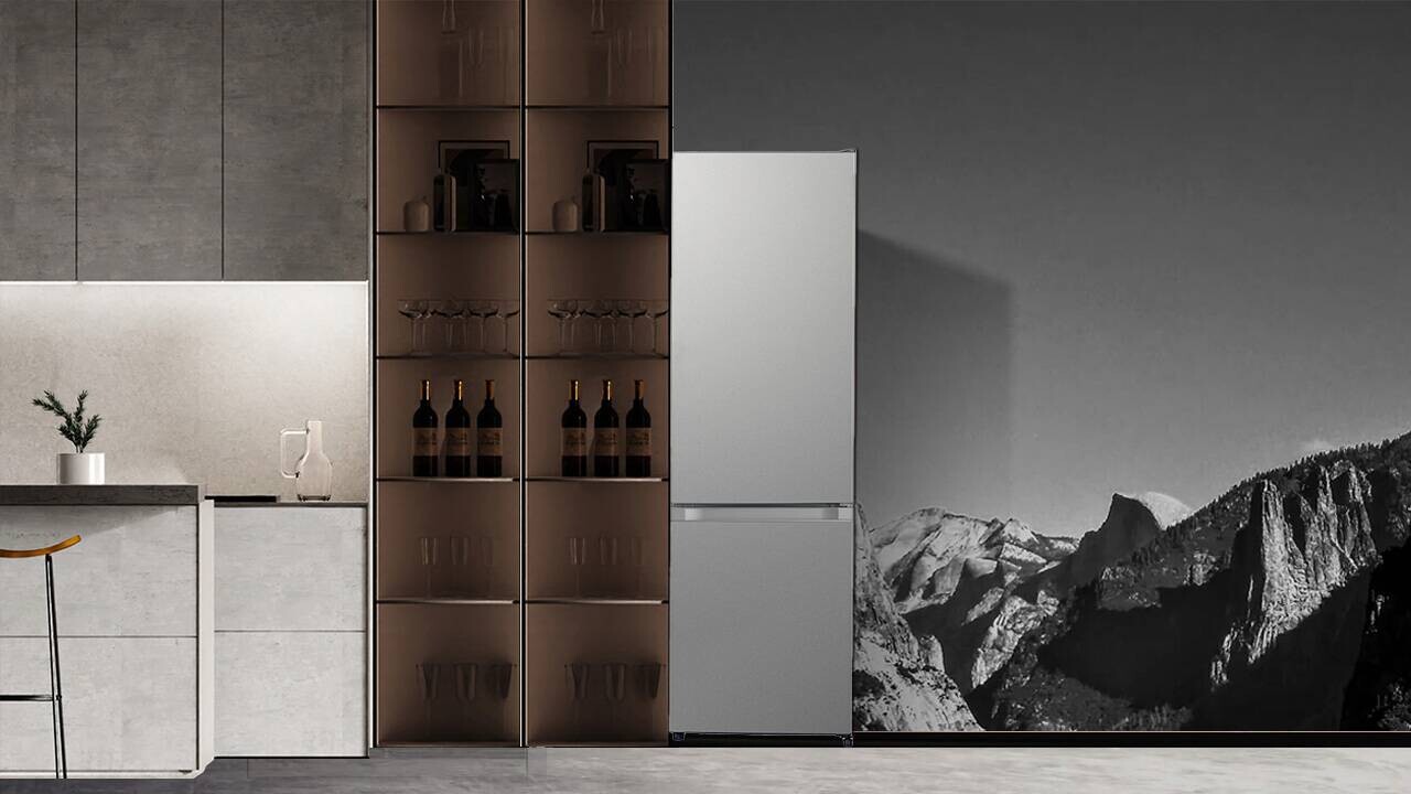 POCOline Kühl-/Gefrierkombination KGK262-176CIX Inox B/H/T: ca. 54x176x55 cm