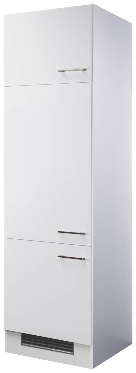Kühlumbauschrank Vita weiß matt B/H/T: ca. 60x200x57 cm