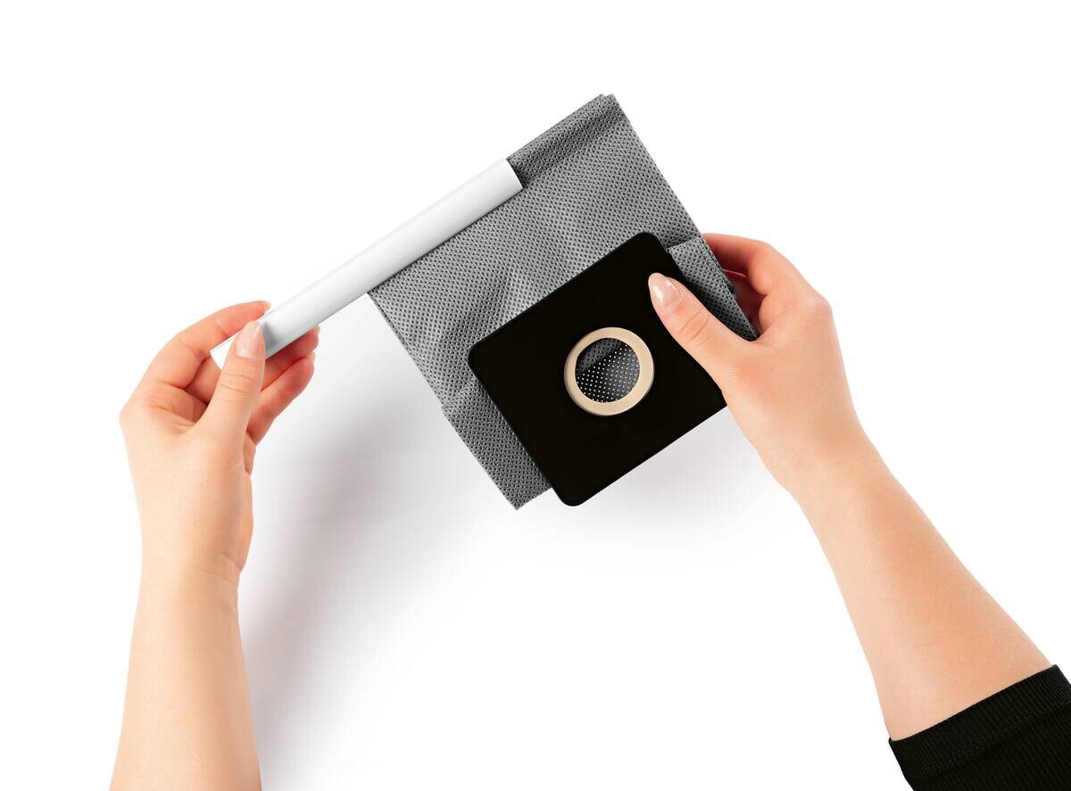 CLEANmaxx Beutelstaubsauger schwarz grau B/H/L: ca. 28x28,5x40 cm