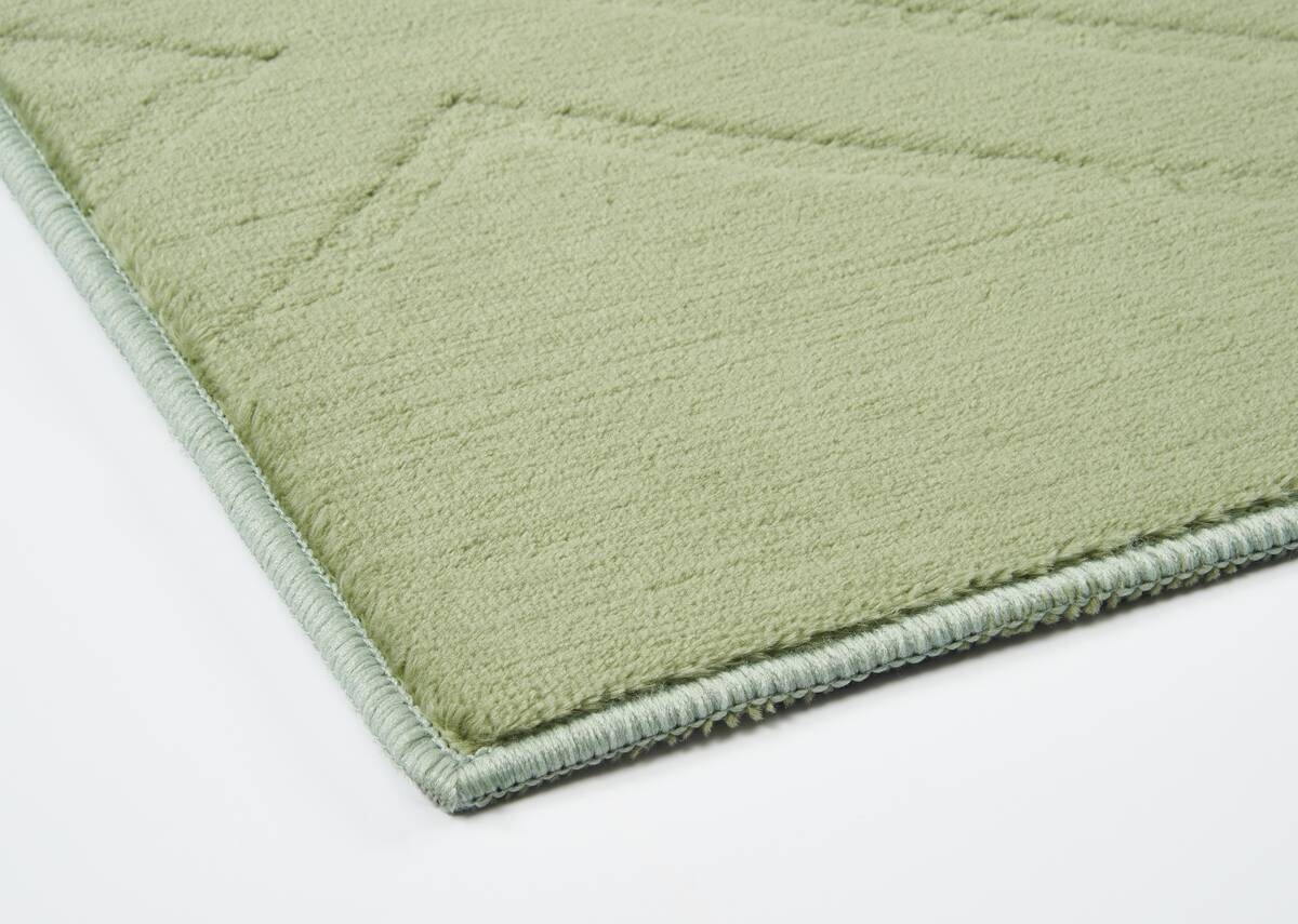 Teppich Monaco dunkelgrün B/L: ca. 80x150 cm