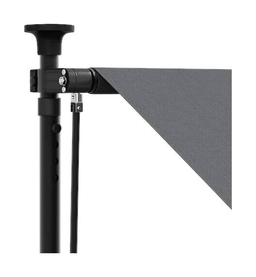 vidaXL Markise anthrazit B/H/L: ca. 150x300x300 cm