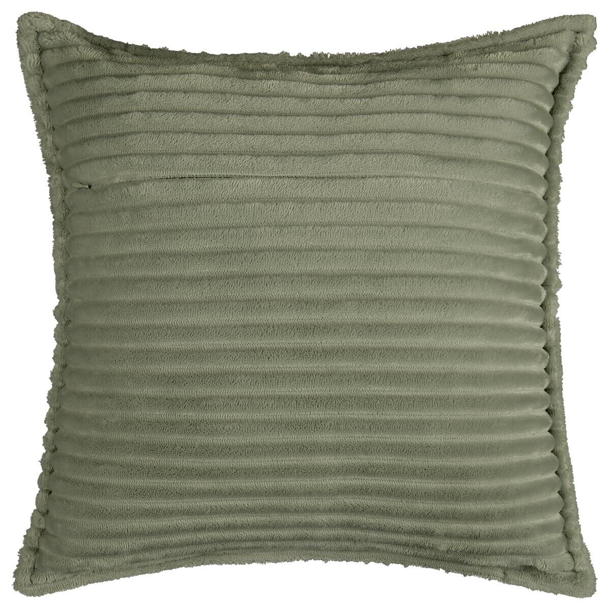 POCOline Dekokissen Cord grün 100% Polyester B/L: ca. 45x45 cm