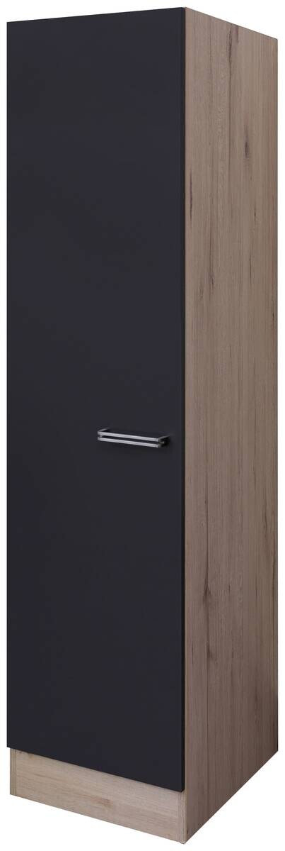 Unterschrank Elva anthrazit strukturiert B/H/T: ca. 50x200x57 cm