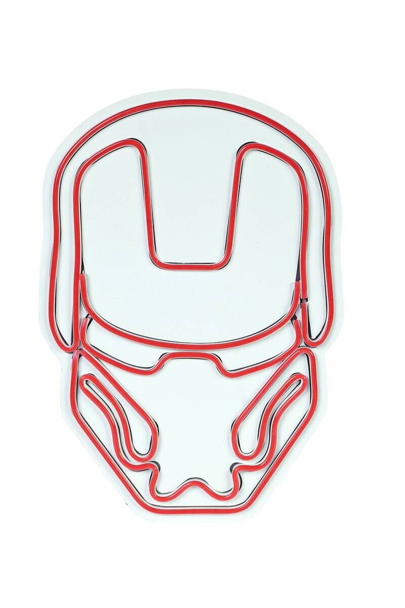 Opviq LED-Wandleuchte rot PVC B/H/T/L: ca. 24x35x3x24 cm