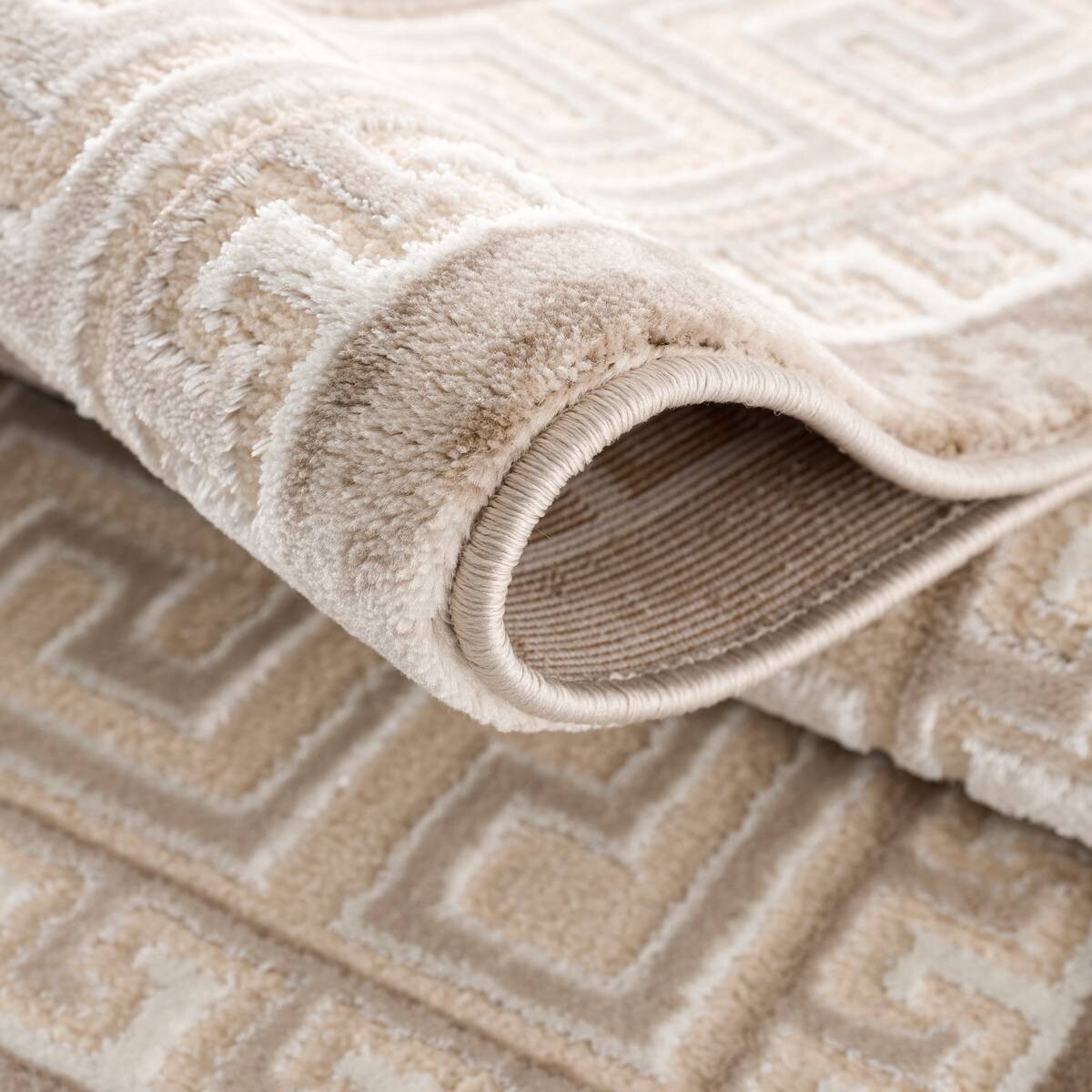 Sanat Teppich Harmony beige B/L: ca. 160x220 cm