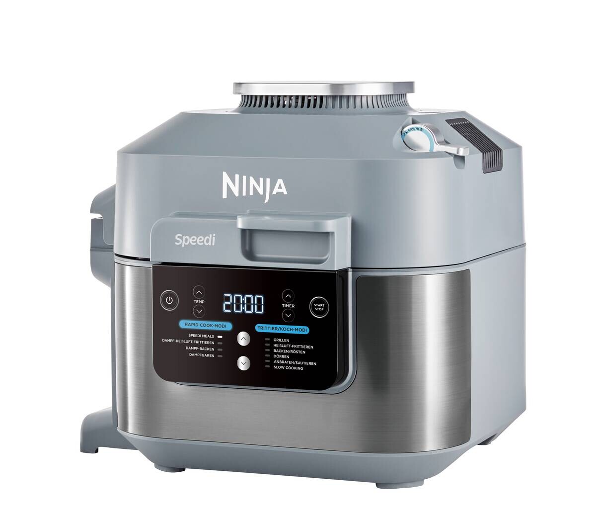 Ninja Heißluftfritteuse ON400EU grau Kunststoff B/H/L: ca. 33x31x35 cm ca. 5,7 l