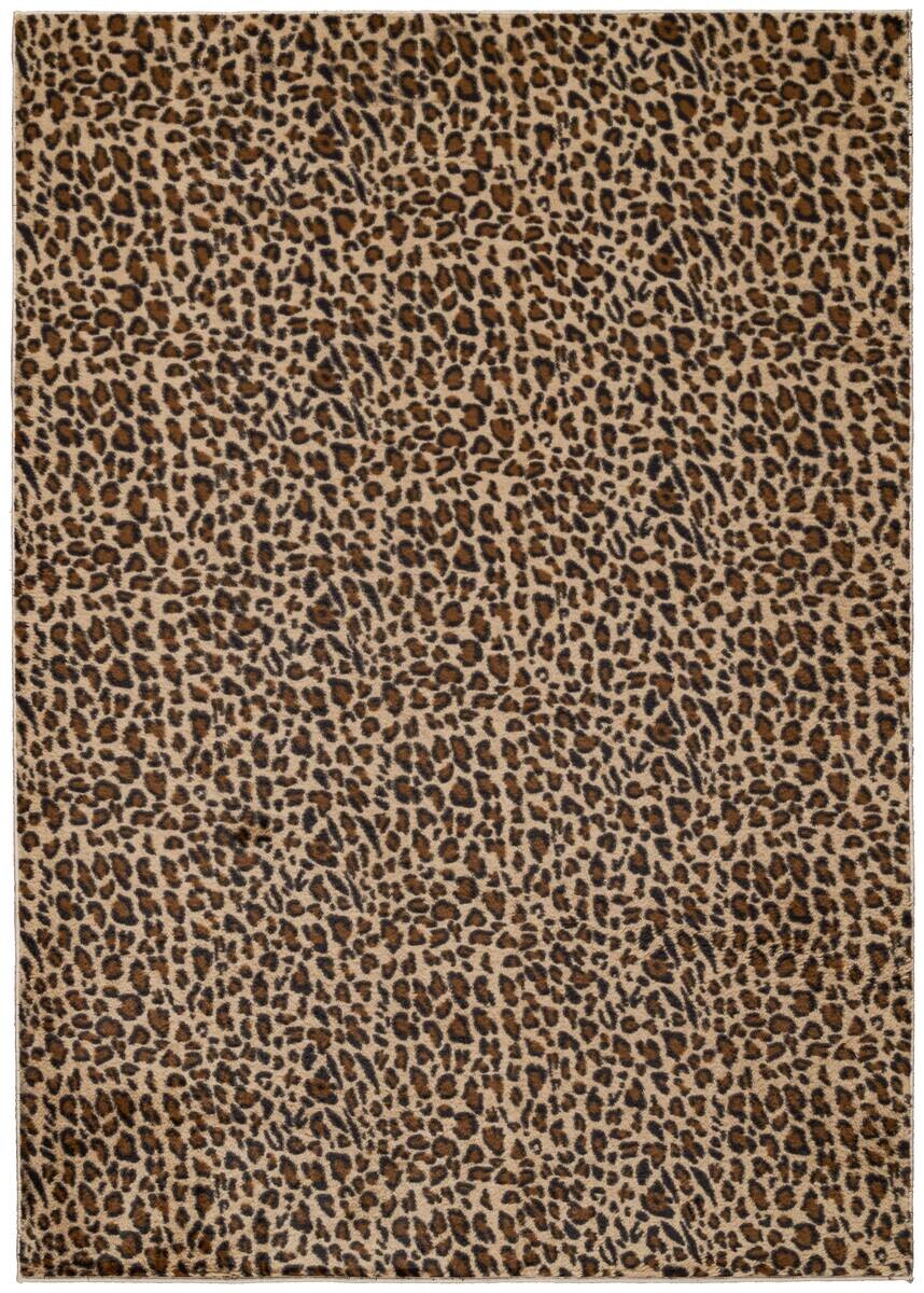 Fellimitat Leo braun B/L: ca. 80x140 cm