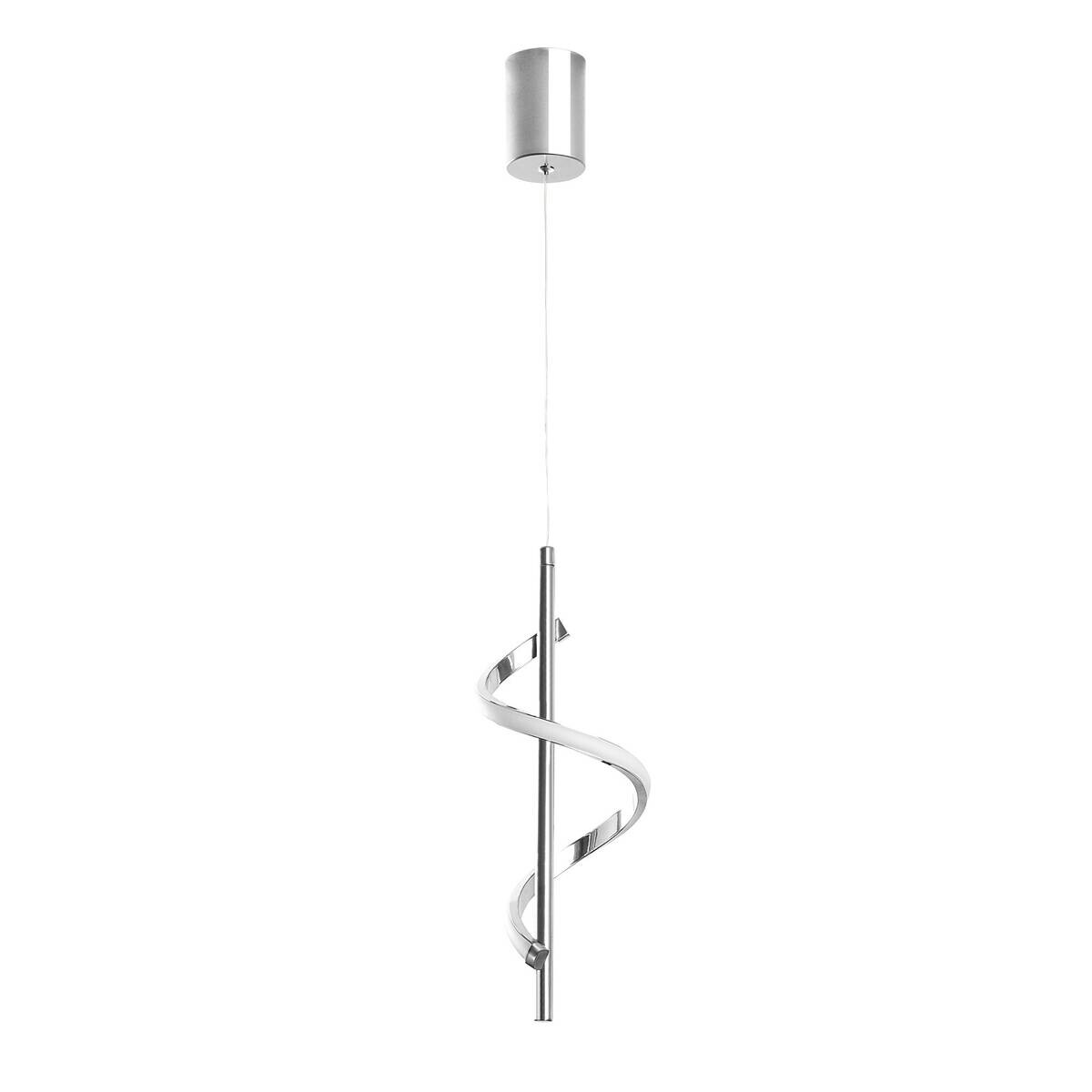Opviq Pendelleuchte Chrom Metall B/H/T/L/D: ca. 16x100x16x16x16 cm