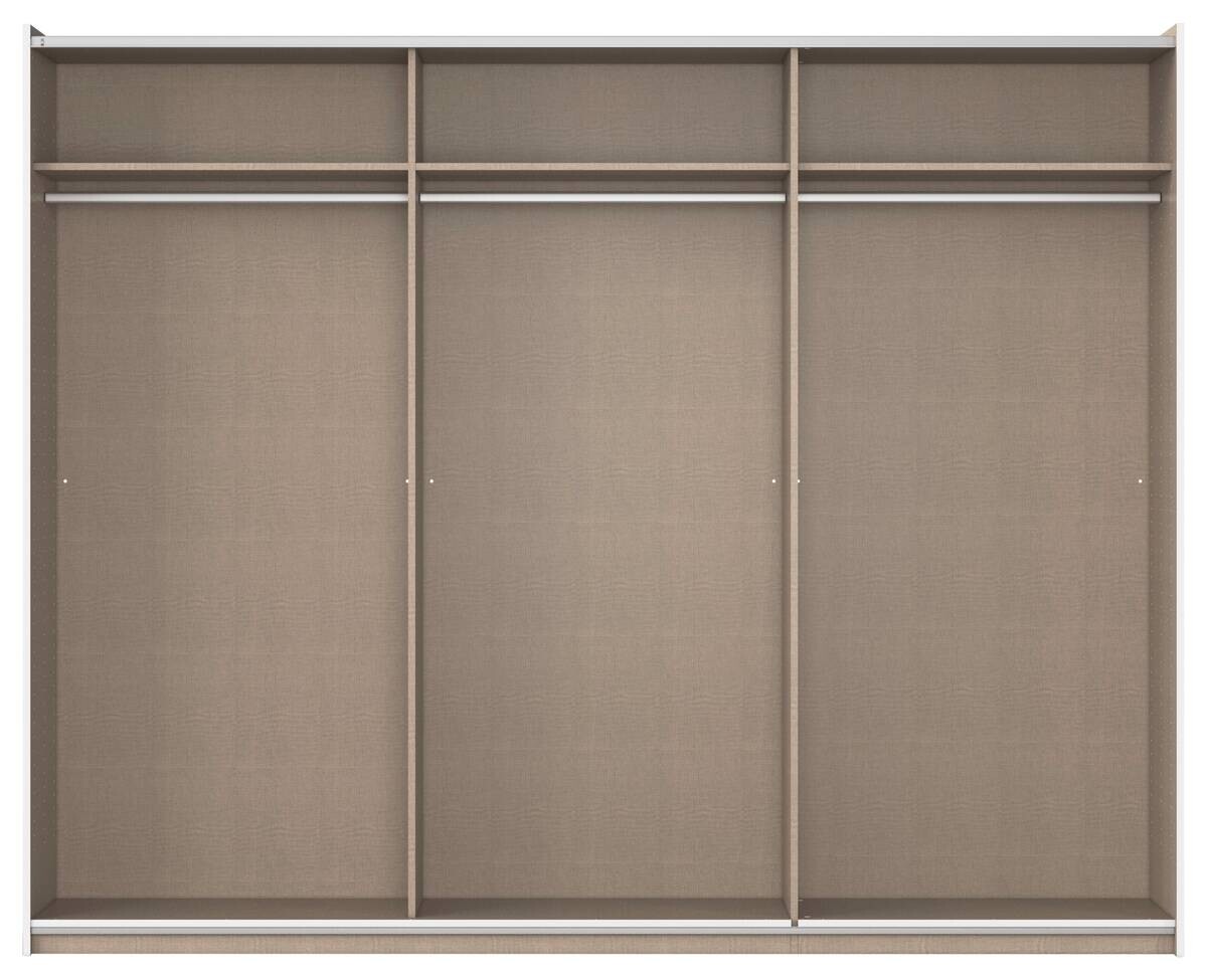 Schwebetürenschrank Kronach grau B/H/T: ca. 261x210x59 cm