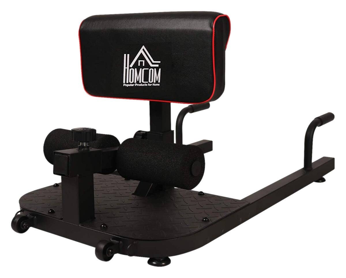 HOMCOM Trainingsgerät schwarz Stahl