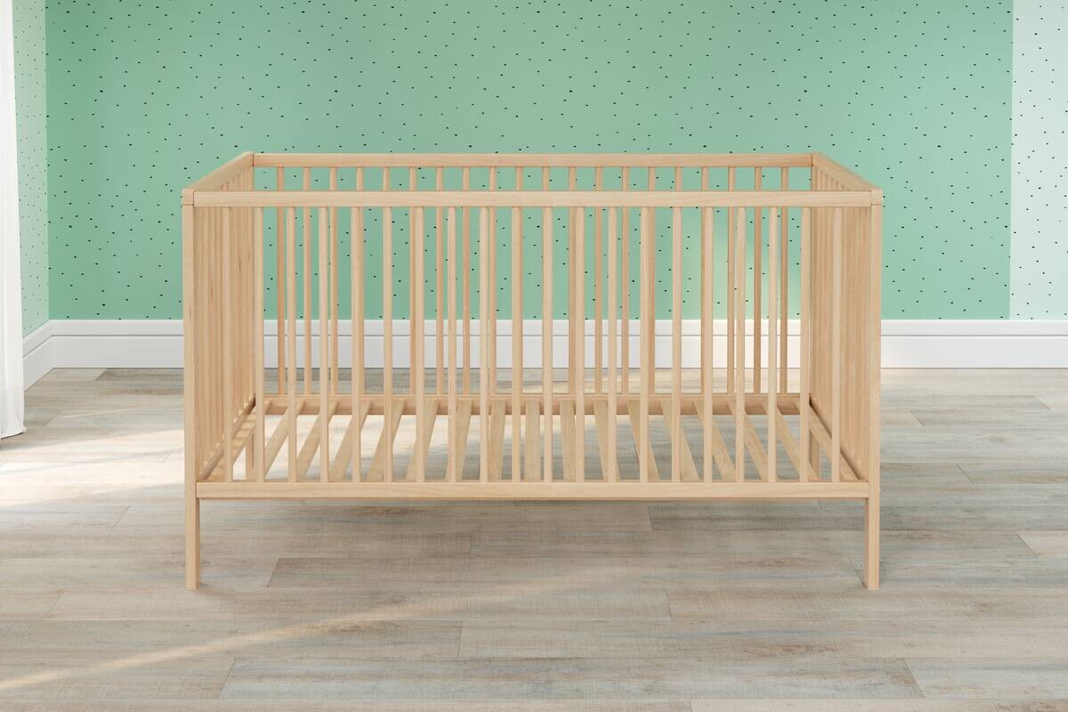Babybett buche B/H/T: ca. 144x84x78 cm Liegefläche B/L: ca. 70x140 cm