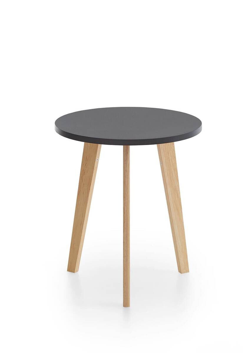 Couchtisch schwarz B/H/T: ca. 50x46x50 cm