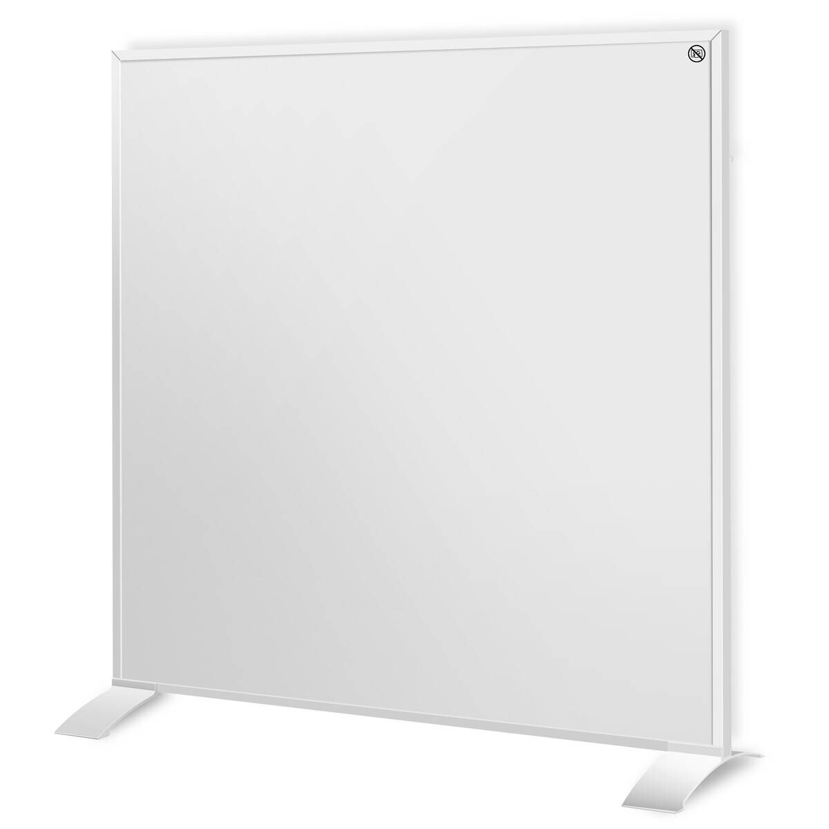 Nedis Infrarot-Heizplatte weiß Metall Kunststoff B/H/L: ca. 59,8x62x24 cm ca. 350 W