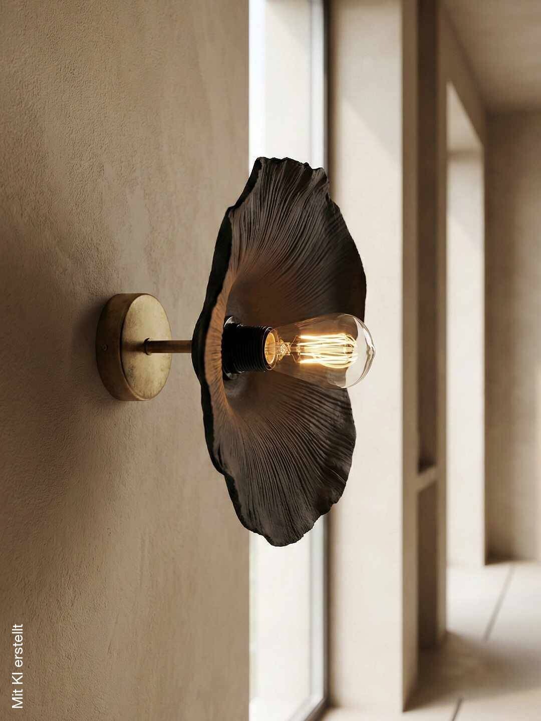 Opviq Wandleuchte gold schwarz Metall B/H/T/L/D: ca. 35x35x35x35x35 cm 1 Brennstellen