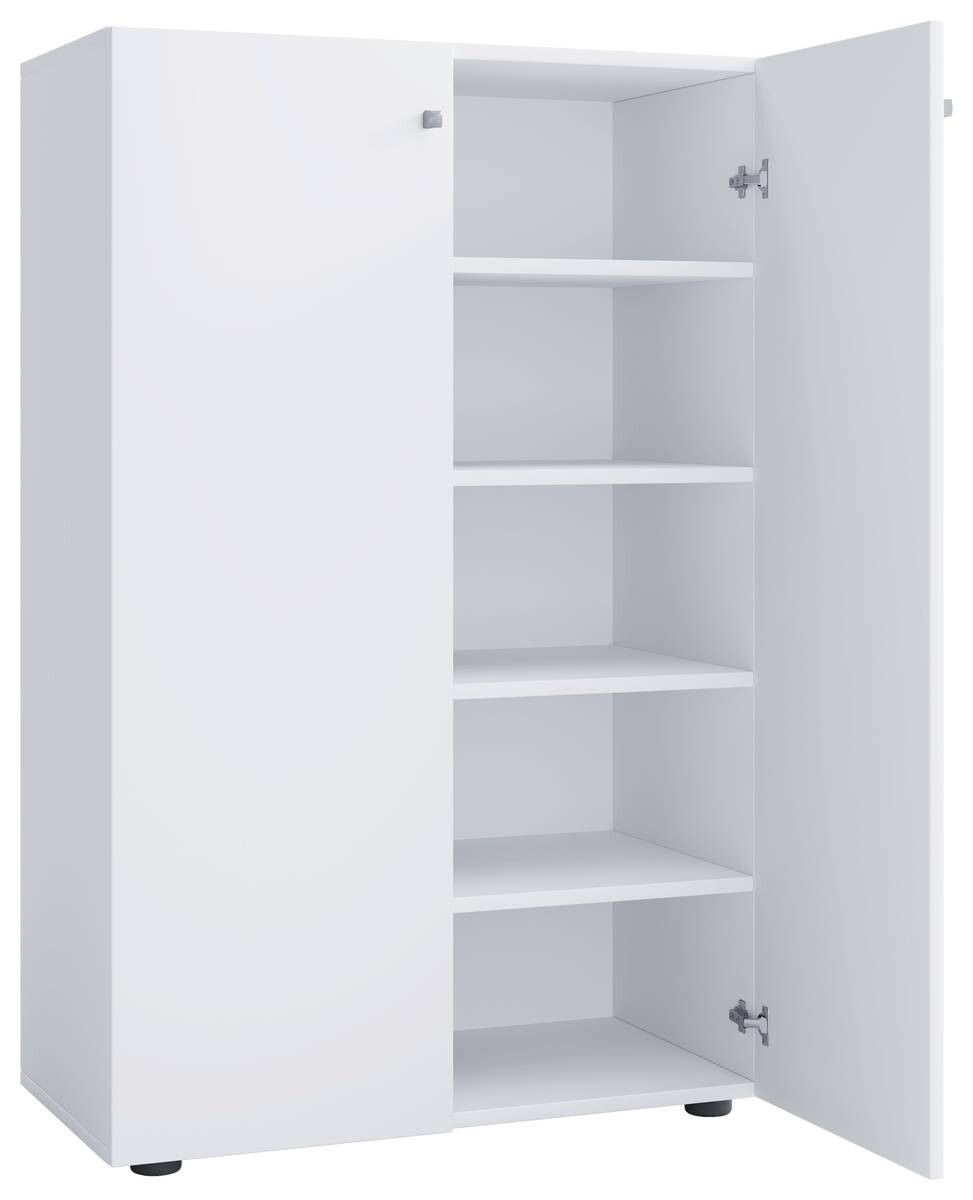 Schuhschrank Lona weiß B/H/T: ca. 70x110x39 cm