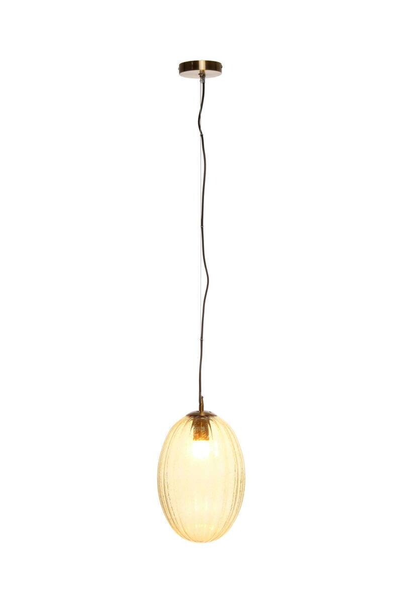 Kayoom Pendelleuchte Virgina 125 amber Glas B/H/L: ca. 33x36x23 cm E27 1 Brennstellen