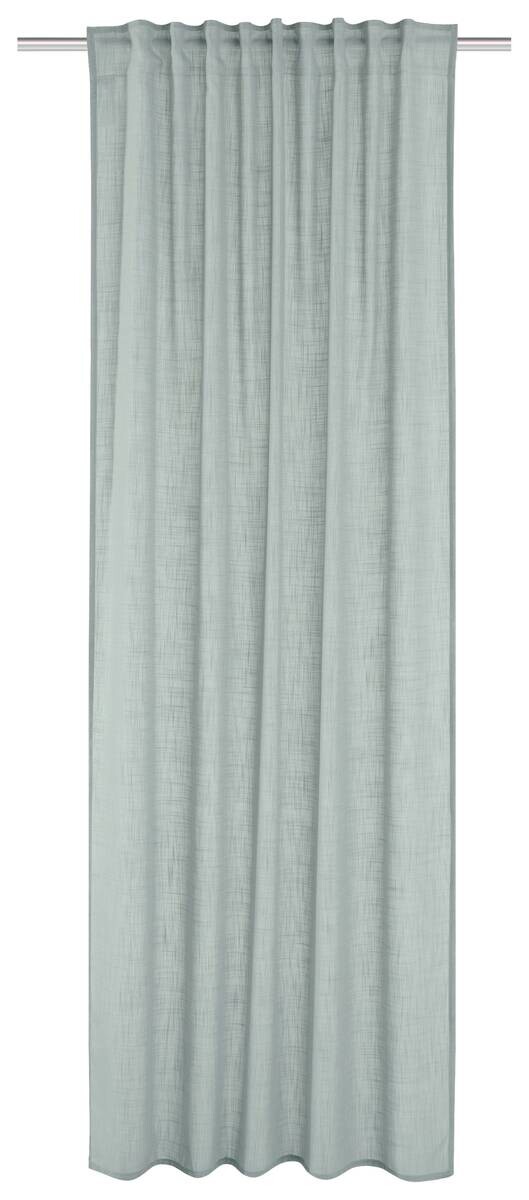 Thermovorhang Softy salbei B/L: ca. 140x245 cm