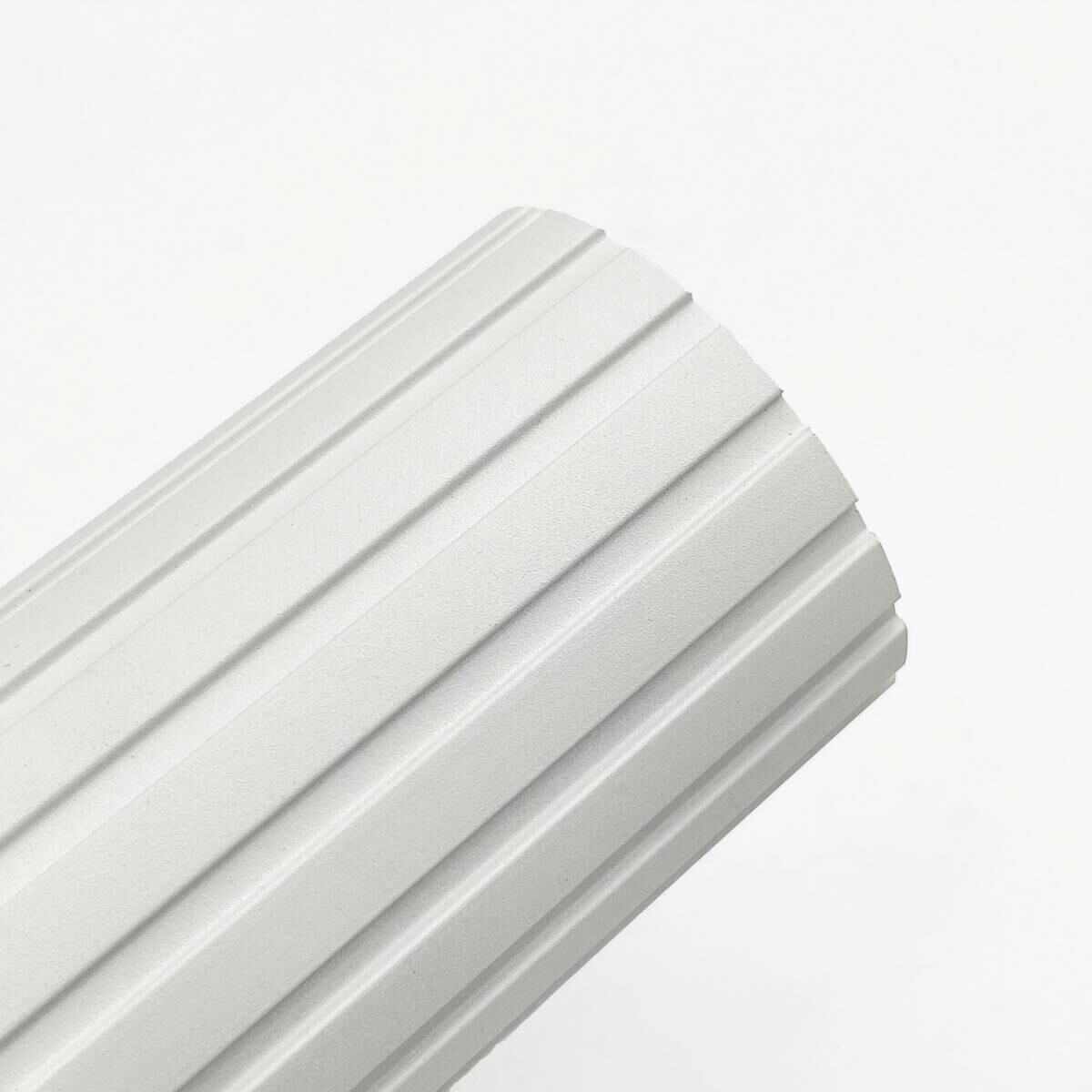 Lamkur Wandleuchte Prisma weiß Stahl B/H/L: ca. 8x16x8 cm GU10 1 Brennstellen