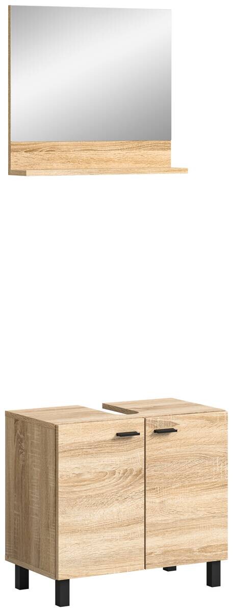 Badezimmer-Set BOSTON Eiche Sonoma Nachbildung B/H/T: ca. 57x44x33 cm