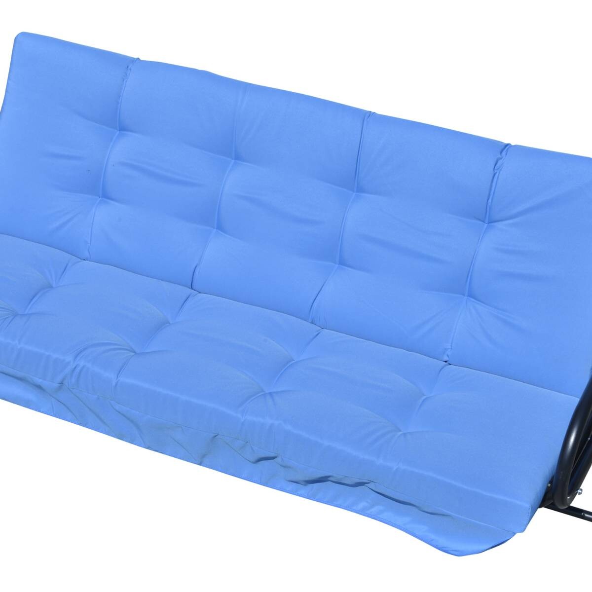 Outsunny Sitzkissen blau Polyester B/H/L: ca. 100x8x170 cm