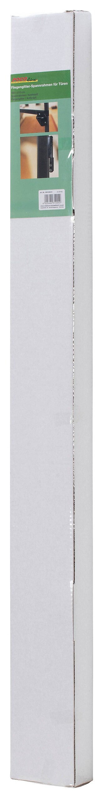 Fliegengitter anthrazit B/L: ca. 100x210 cm