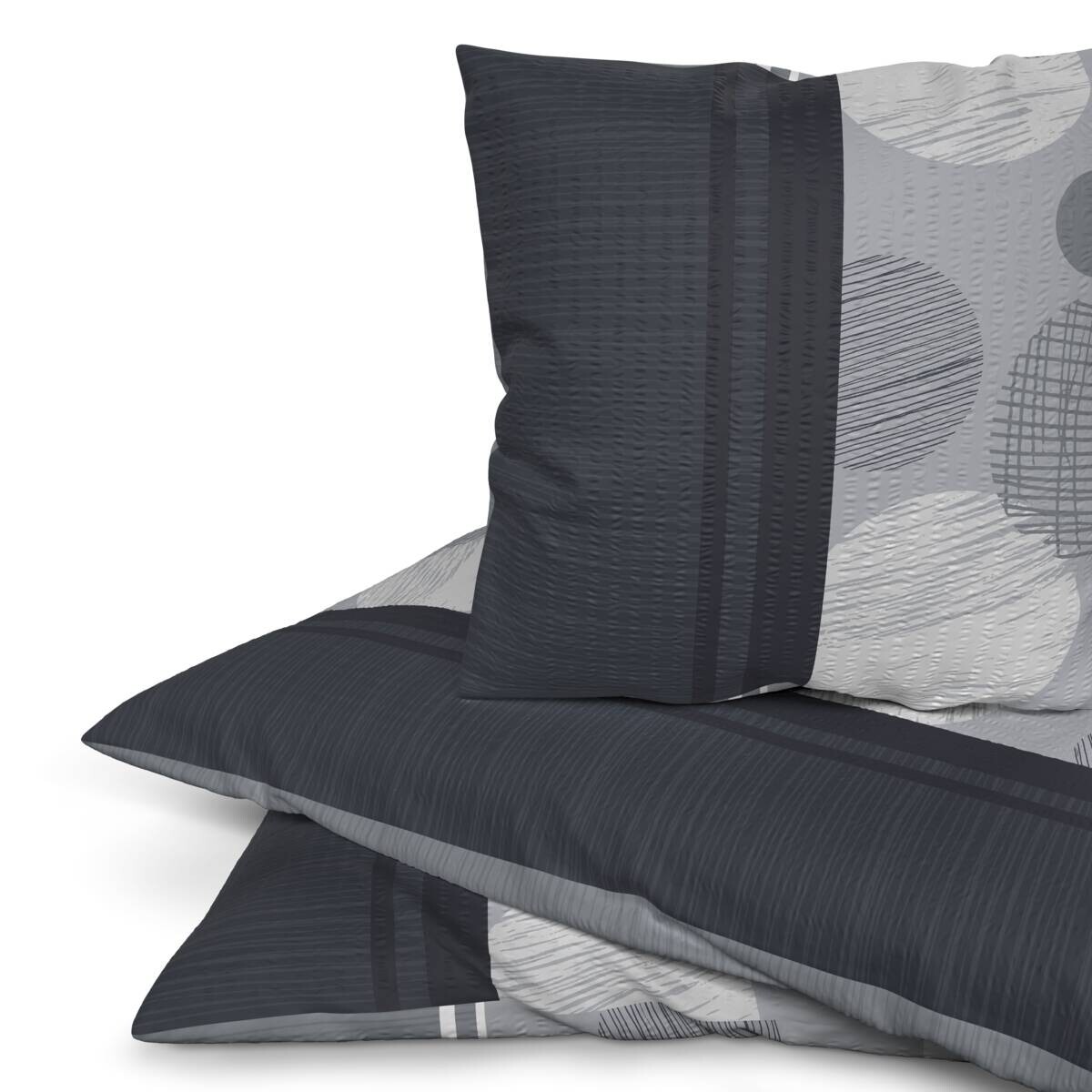 Microfaser Bettwäsche Seersucker