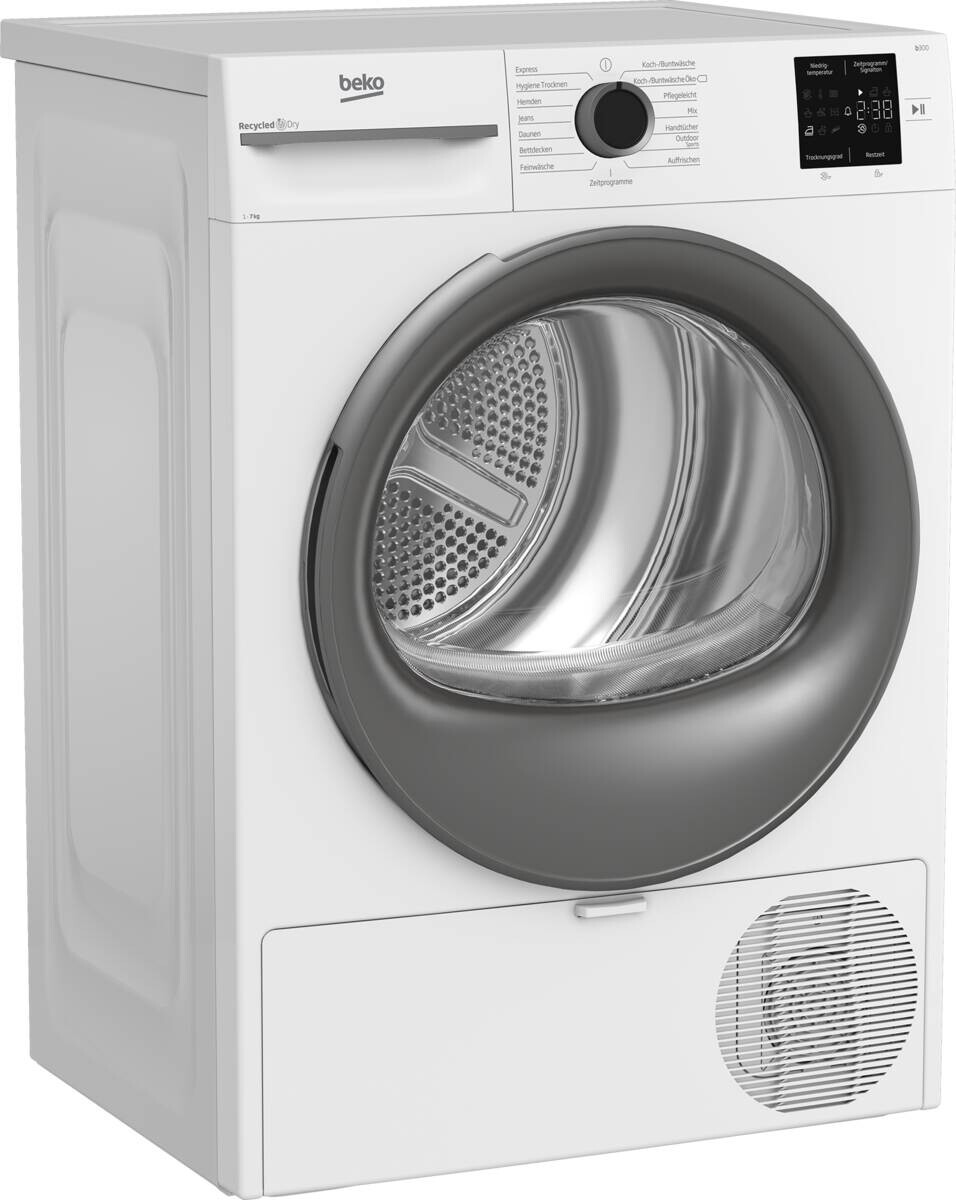 Beko Wärmepumpentrockner BM3T37210W1 weiß B/H/T: ca. 59,8x84,6x54,5 cm ca. 7 kg