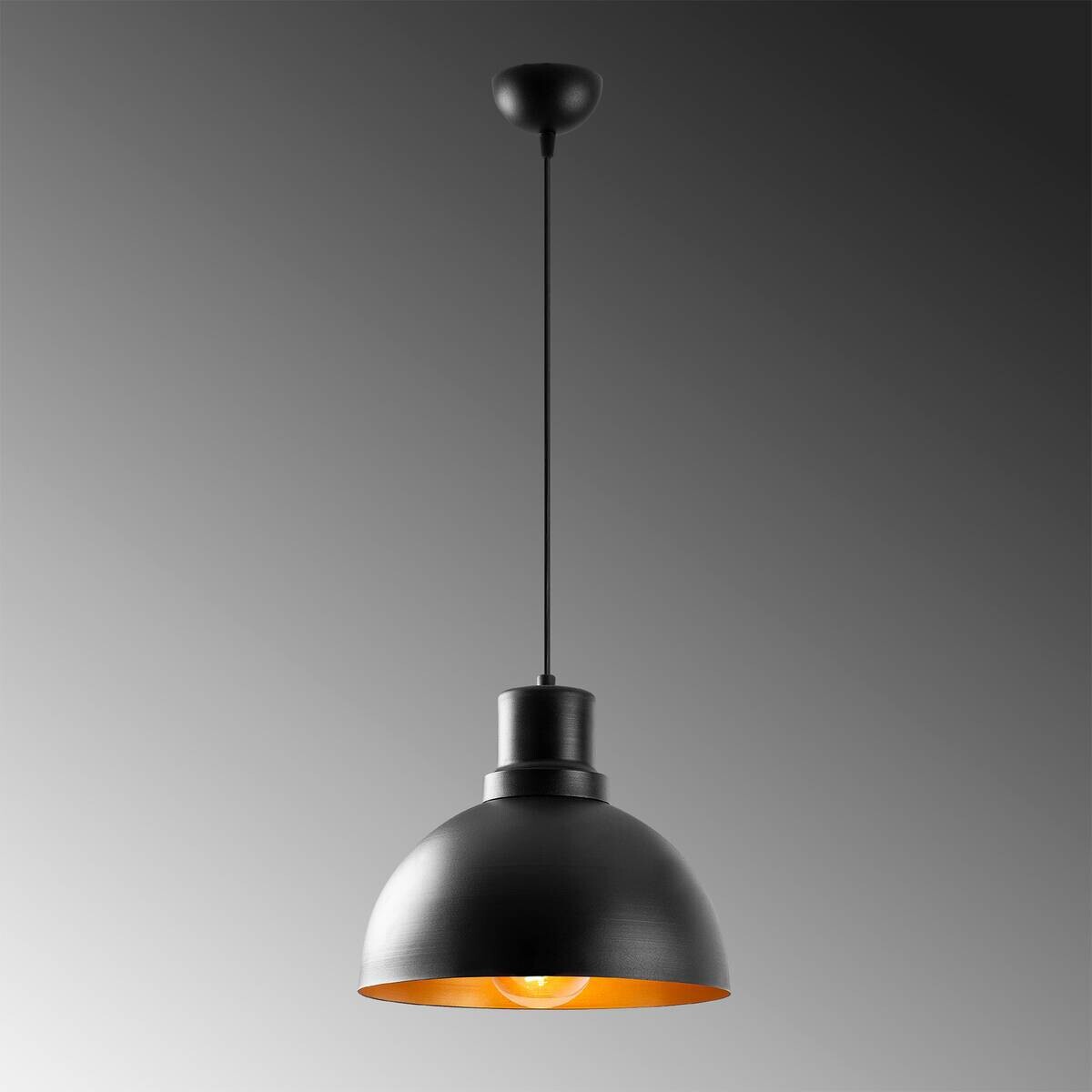 Opviq Pendelleuchte Eisen B/H/T/L/D: ca. 30x124x30x30x30 cm E27 1 Brennstellen