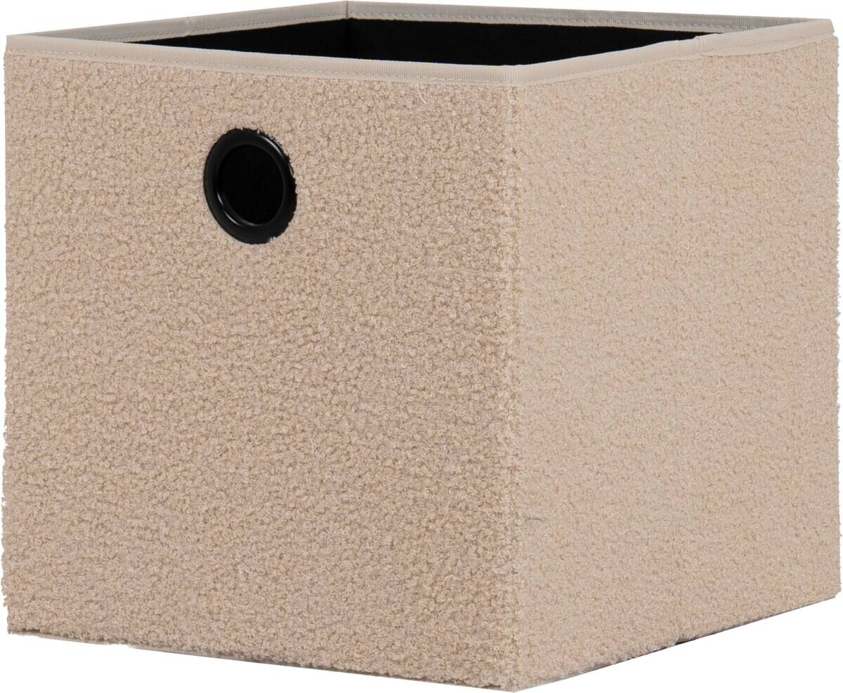Stoffbox creme B/H/T: ca. 32x32x32 cm