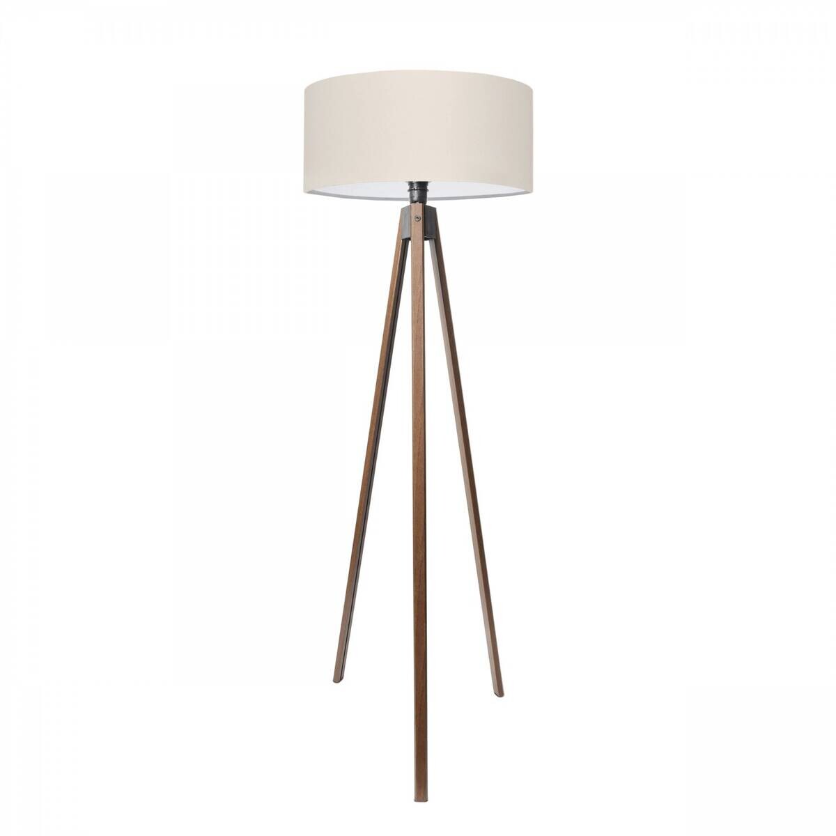 Opviq Stehlampe creme Stoff B/H/T/L/D: ca. 38x200x38x38x38 cm E27 1 Brennstellen