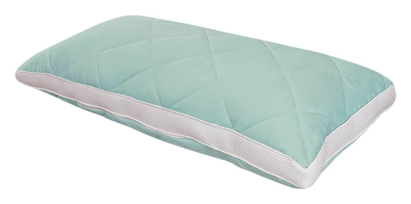 Kopfkissen türkis 100% Polyester B/L: ca. 40x80 cm