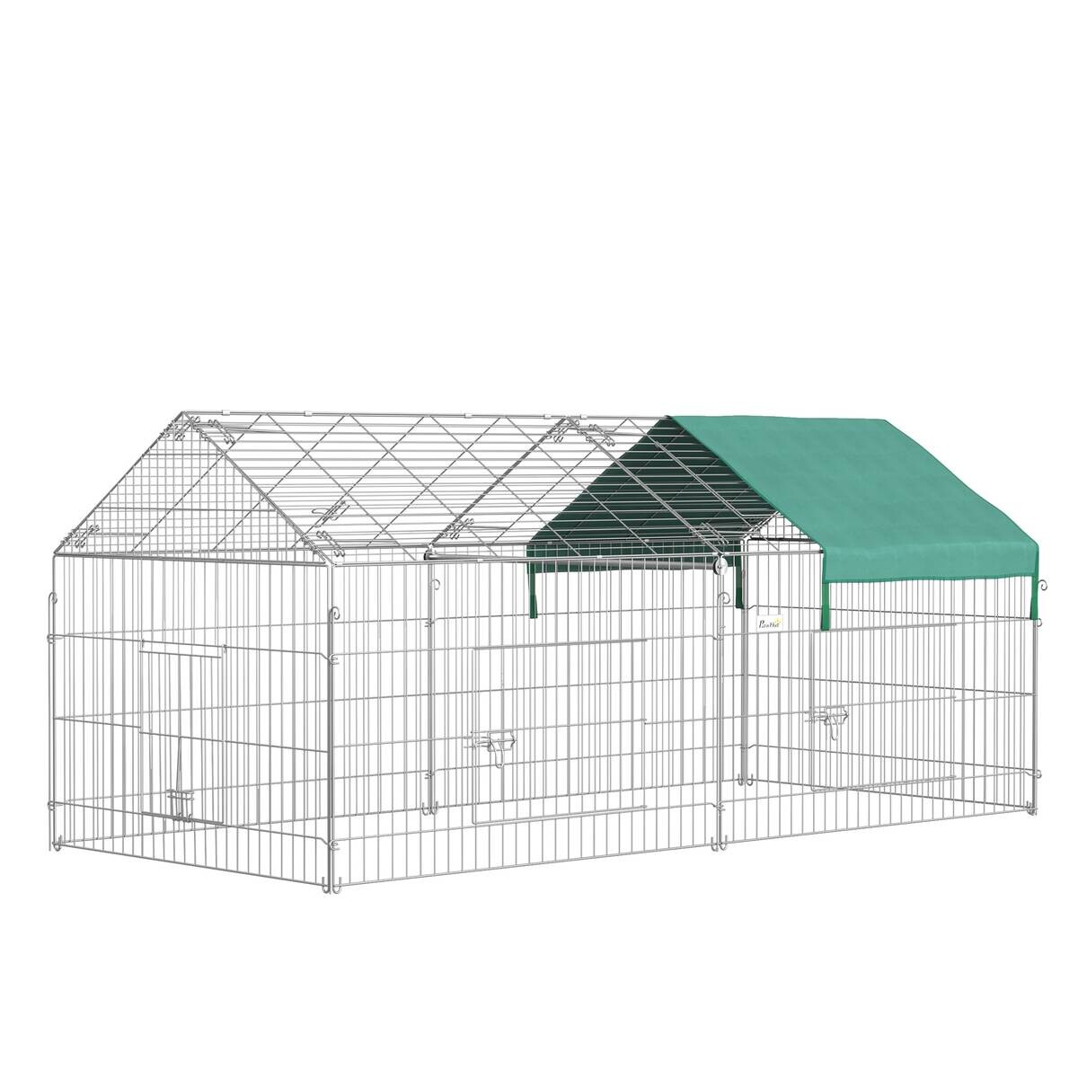 PawHut Gehege grün Polypropylen B/H/L: ca. 103x220x103 cm