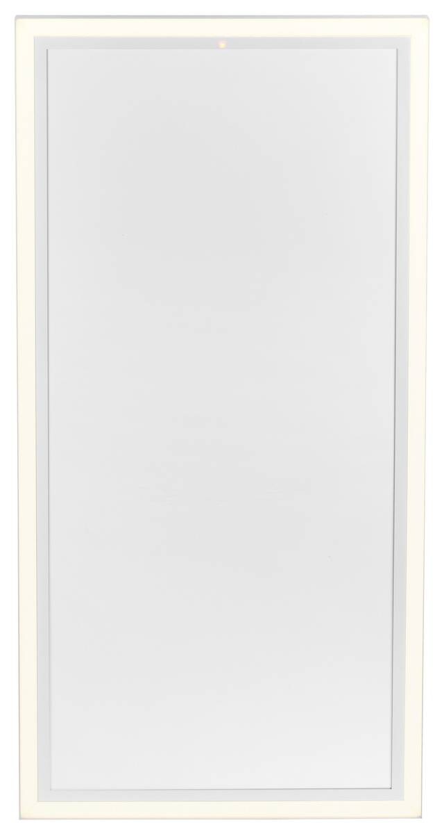 Just Light LED-Deckenleuchte mit Heizfunktion BEROA 18069-16 weiß Kunststoff Metall B/H/T: ca. 60x6,8x120 cm 1 Brennstellen