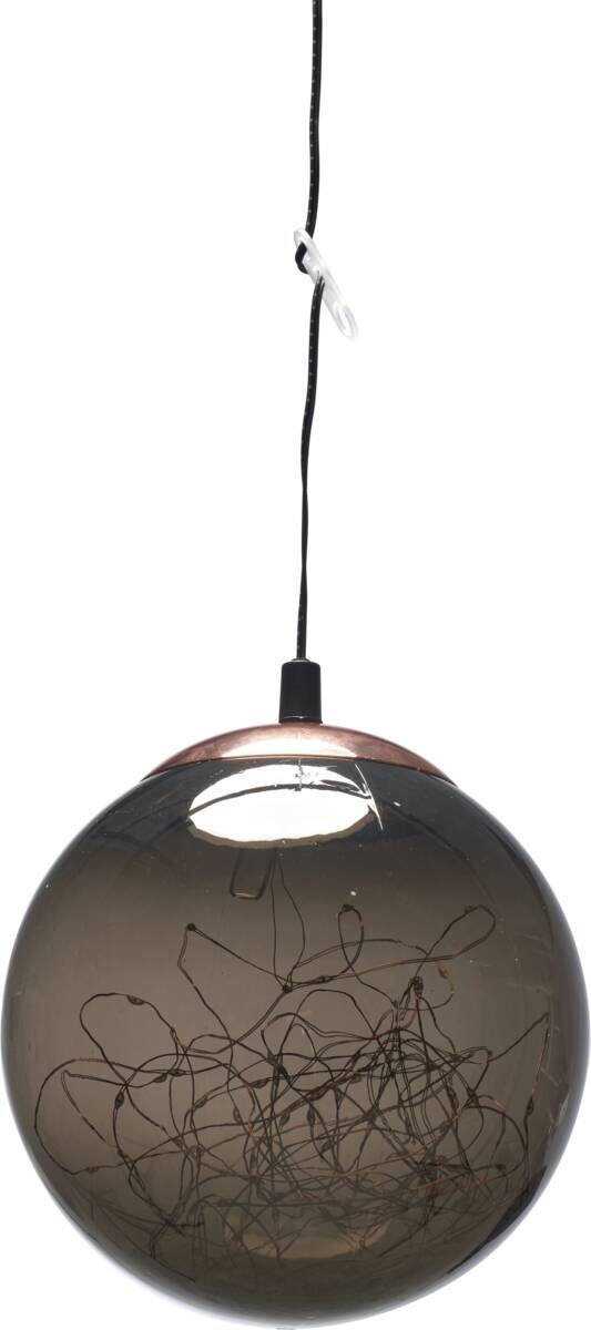 POCOline Pendelleuchte Nineveh braun Kunststoff D: ca. 18 cm