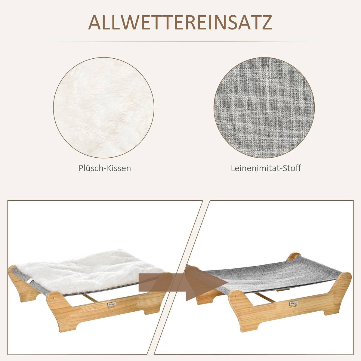 PawHut Katzenbett