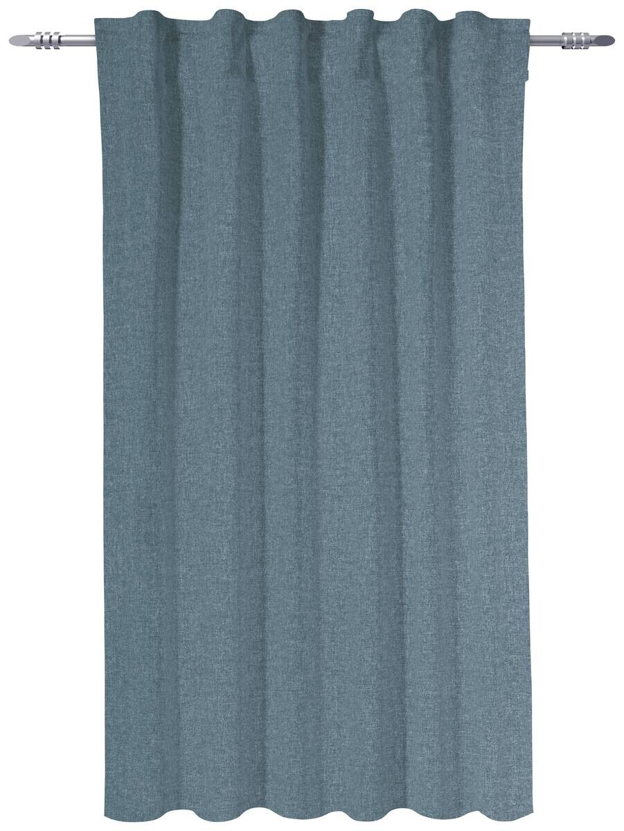 POCOline Kombivorhang Ulrich blau 100% Polyester B/L: ca. 135x175 cm