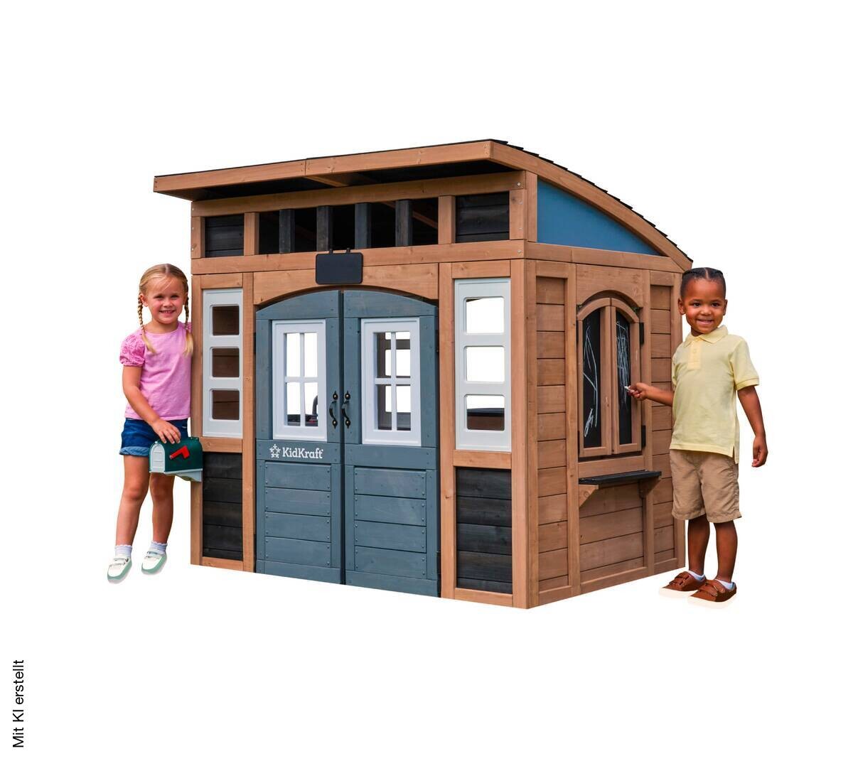 Zwerkules Spielhaus Trolli natur B/H/L: ca. 177x139x156 cm