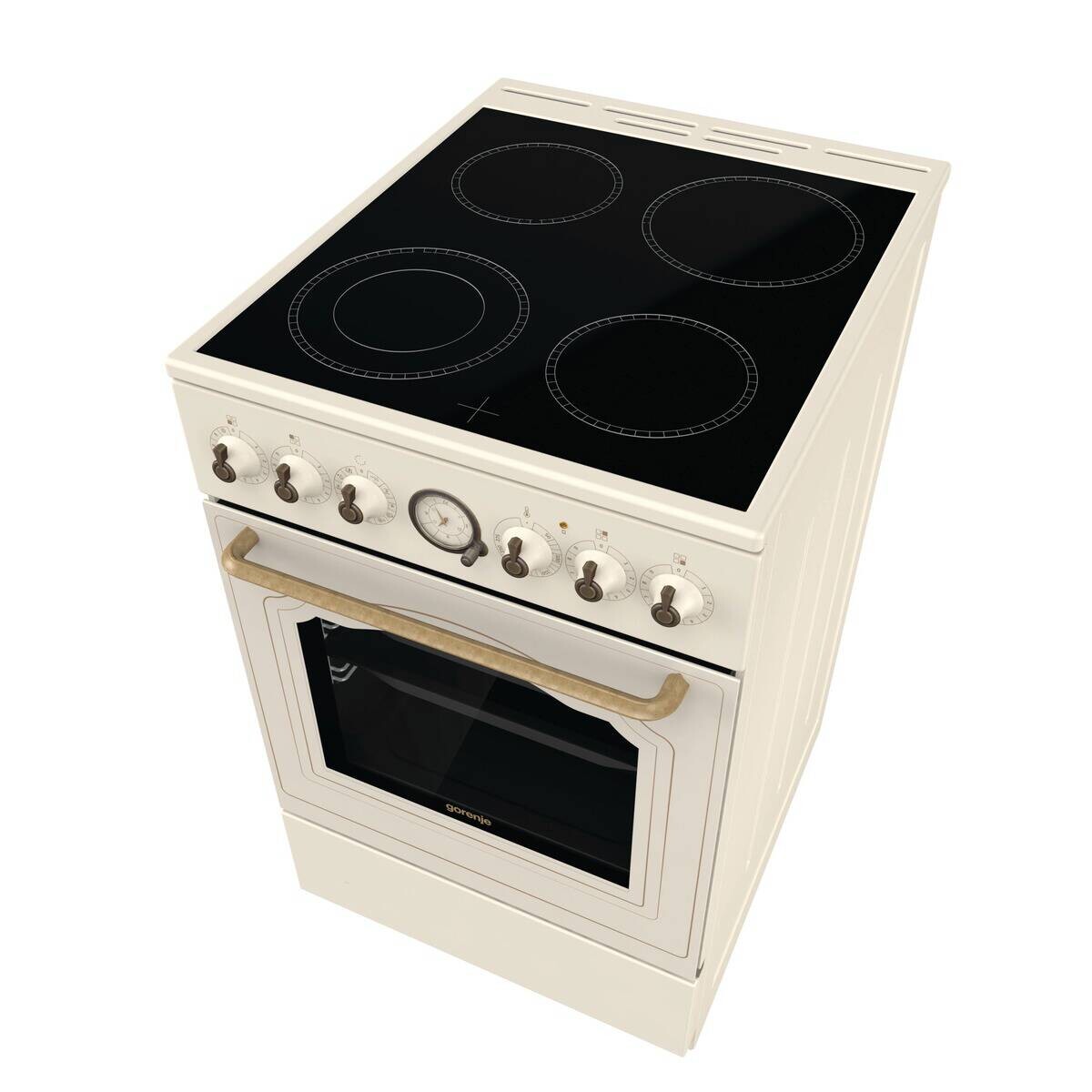 Gorenje Stand-Elektroherd GECS5B70CLI creme B/H/T: ca. 50x85x59,4 cm