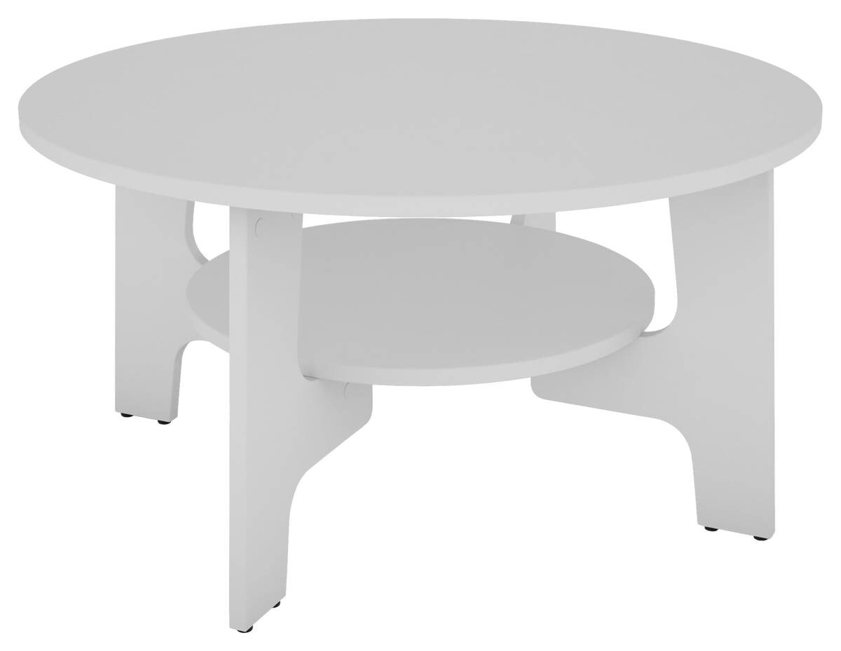 byLIVING Couchtisch JONNY weiß Holzwerkstoff