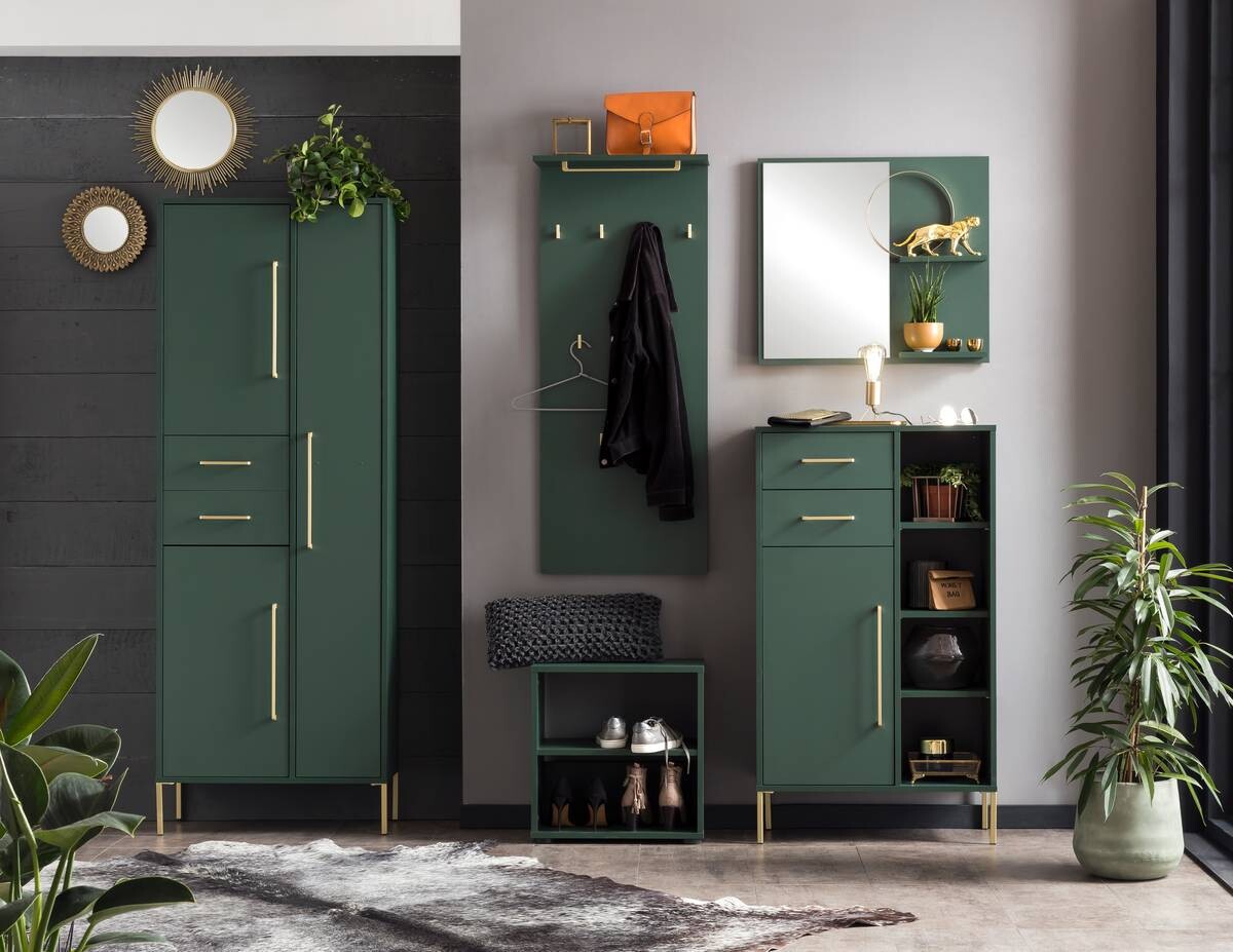 Regal Kent waldgrün B/H/T: ca. 48,5x50,1x33,2 cm