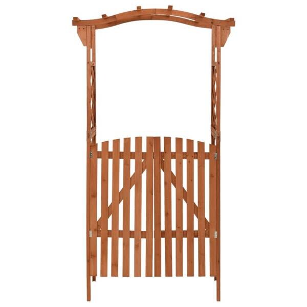 Pergola braun B/H/L: ca. 204x116x40 cm