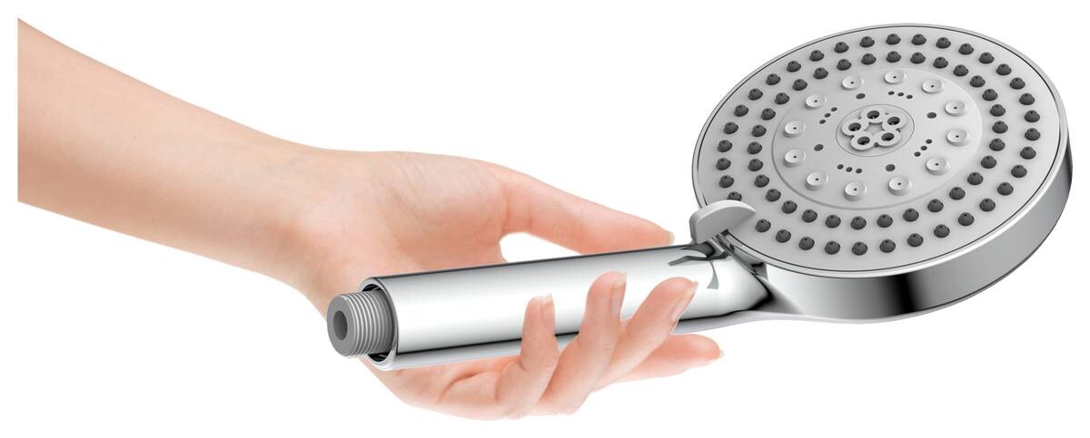 Eisl Handbrause-Set Storm Chrom L/D: ca. 150x12 cm