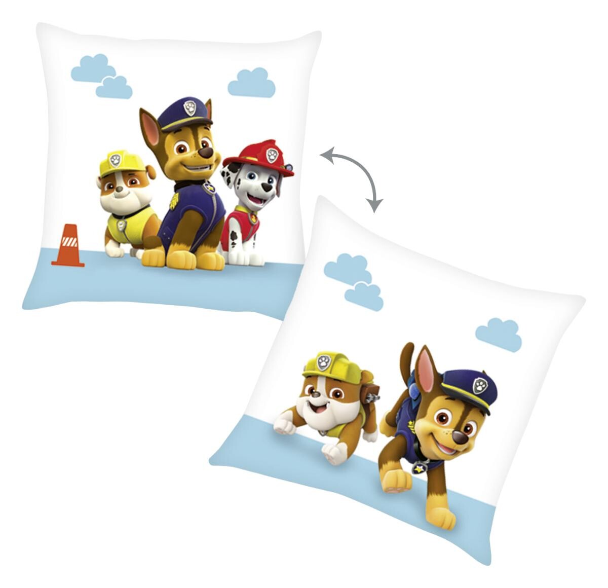 Dekokissen Paw Patrol sortiert Polyester B/L: ca. 40x40 cm