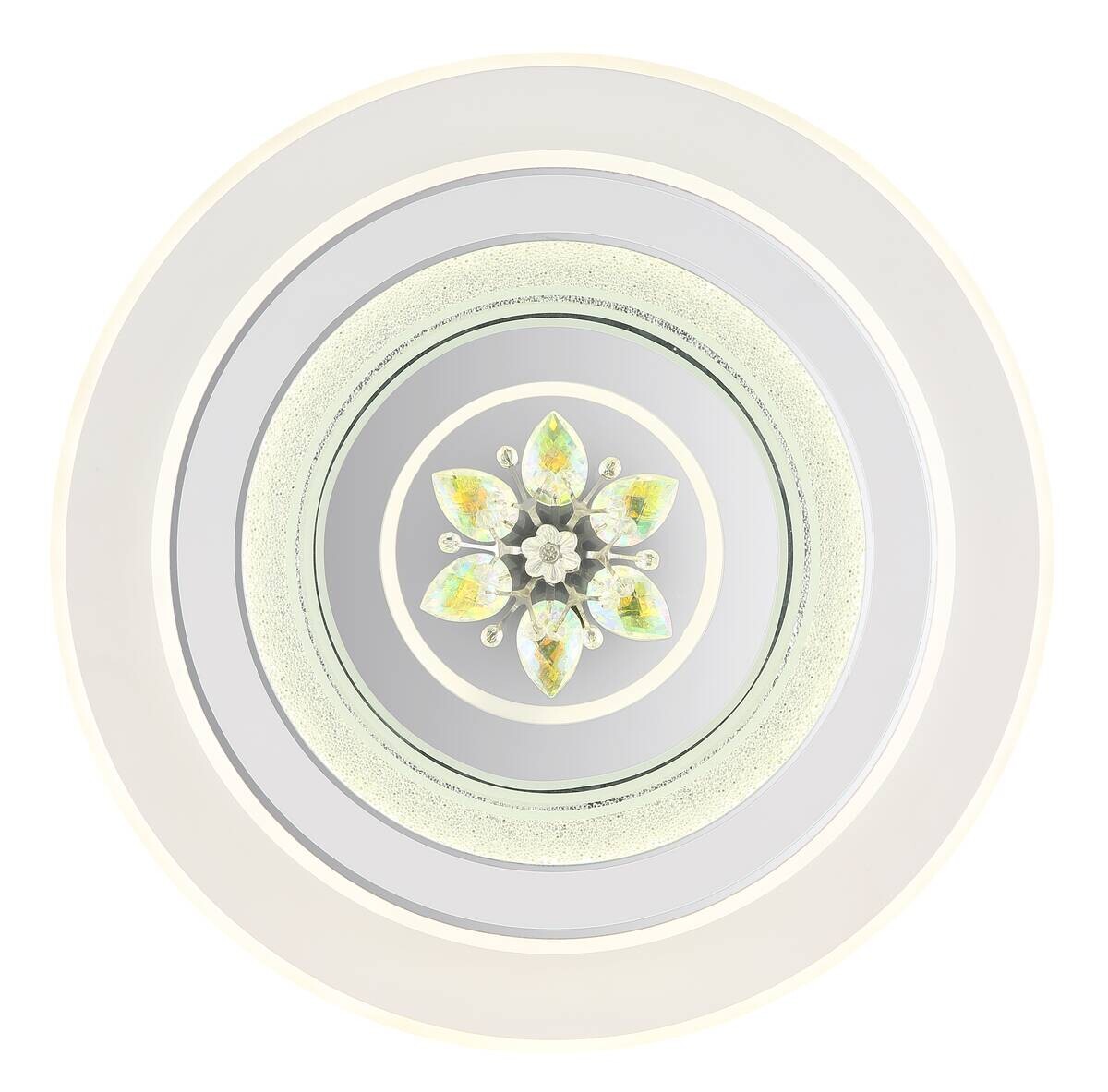 GLOBO LED-Deckenleuchte Suzie weiß Kunststoff H/D: ca. 6,5x46 cm