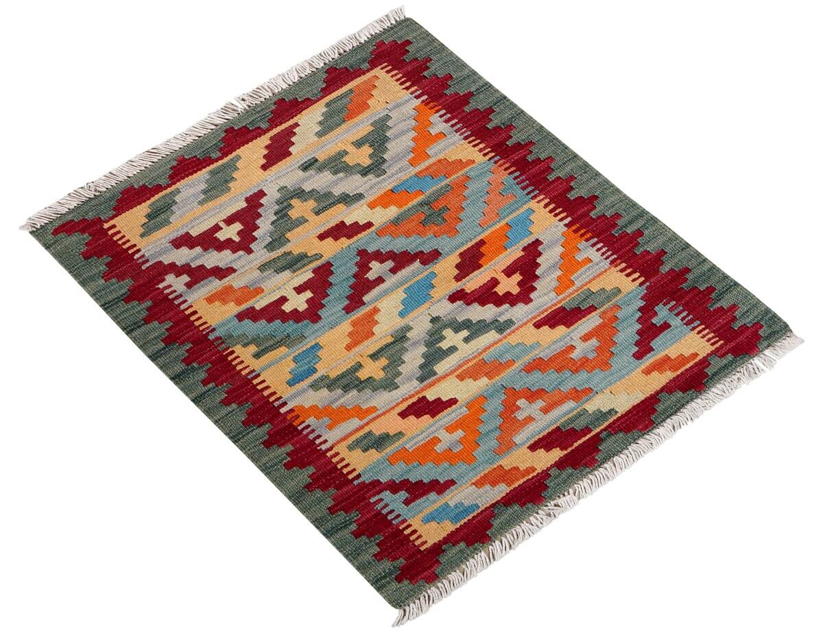 PersaTepp Teppich Kelim Gashgai bunt B/H/L: ca. 62x1x86 cm