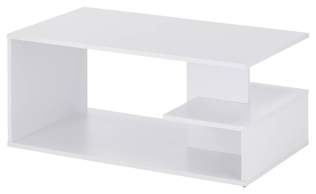 Couchtisch Leen weiß B/H/T: ca. 91x40x51 cm