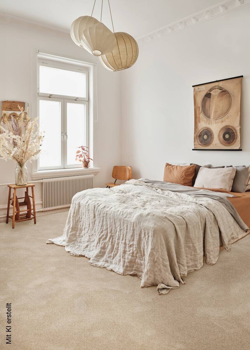 Teppichboden Nobilis beige B: ca. 400 cm pro m²