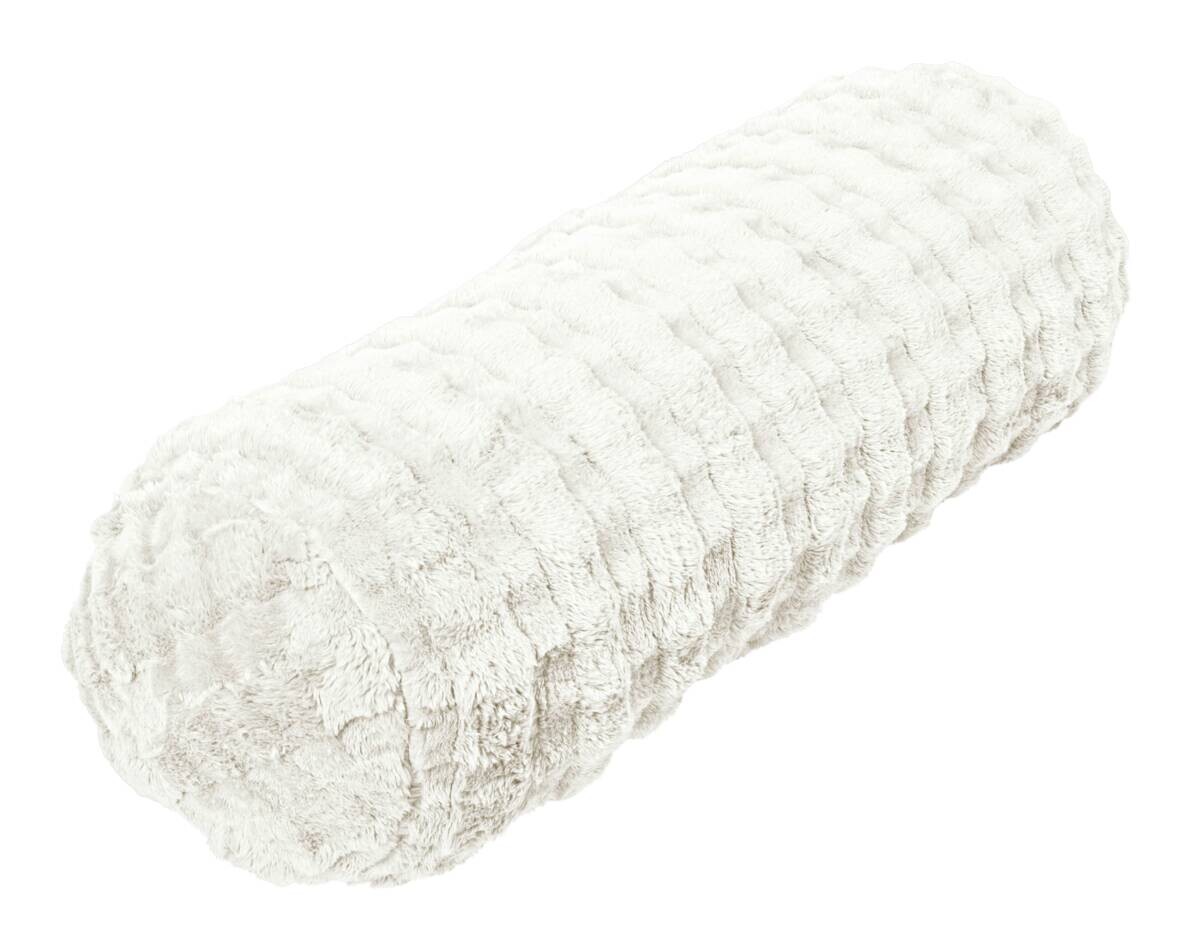 Nackenrolle wollweiß Polyester B/D: ca. 70x22 cm