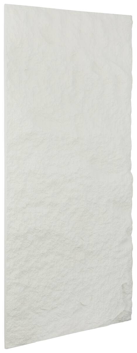 Wandpaneel PU Stone 2er-Set Hanui weiß L/B/H: ca. 120x60x3 cm pro Stück