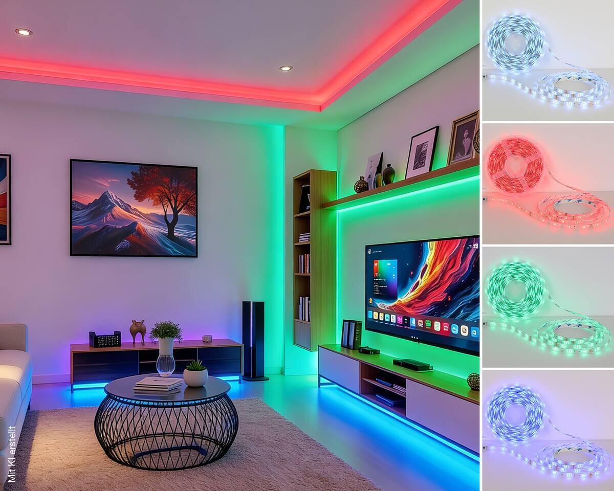 Nolo LED-Lichtband Robi L: ca. 300 cm